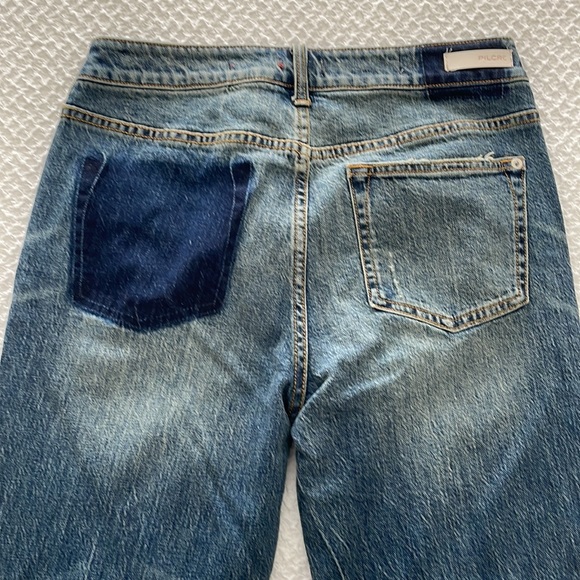 Anthropologie PILCRC Patchwork Jeans. Size 27 - Picture 7 of 8
